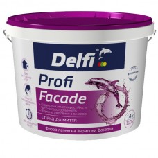 Фарба латексна акрилова фасадна Profi Facade Delfi 7.0 кг