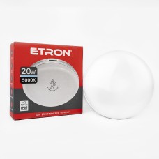 Светильник светодиодный ETRON Communal Power 1-ESP-526-C 20W 5000К circle + датчик движения