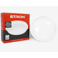 Светильник светодиодный ETRON Communal 1-ECP-511-C 30W 5000К IP65 circle